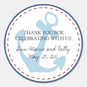 Wedding Monogram Sticker - Personalize it!