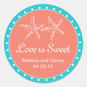 Wedding Monogram Sticker - Personalize it!