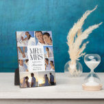 Wedding Montage Custom Photo Frame - White<br><div class="desc">Simply personalize with your text and photo(s) and create a one-of-a-kind gift for yourself or someone you love! Background colour can be changed to any colour of your choice!</div>