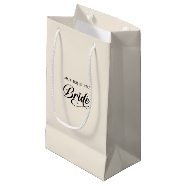 Wedding Mother of Bride Gift Bag (Front Angled)