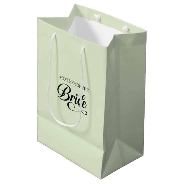 Wedding Mother of Bride Gift Bag (Front Angled)