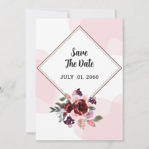 Wedding Mountain Editable Card Design Template