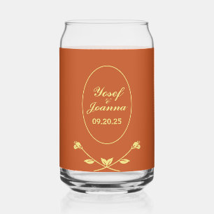 Wedding Names Glass