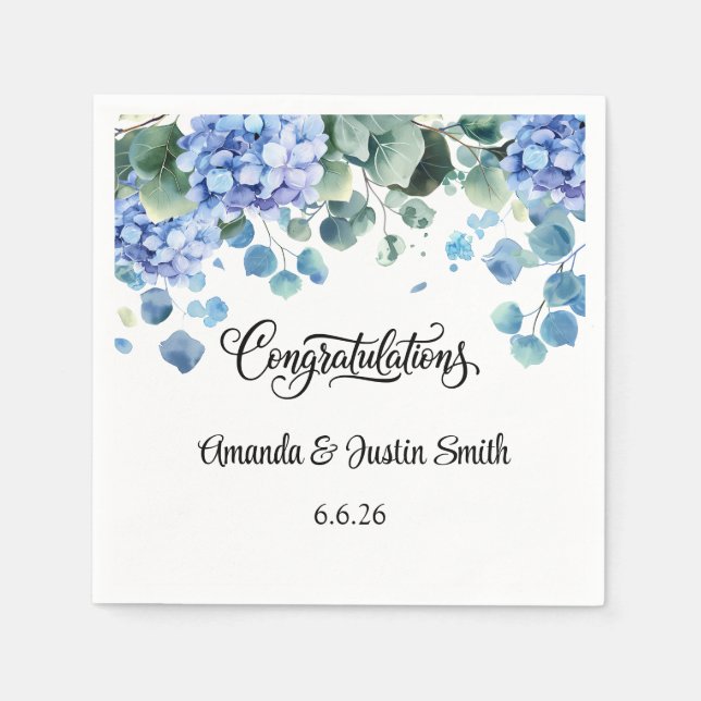 Wedding  napkin (Front)
