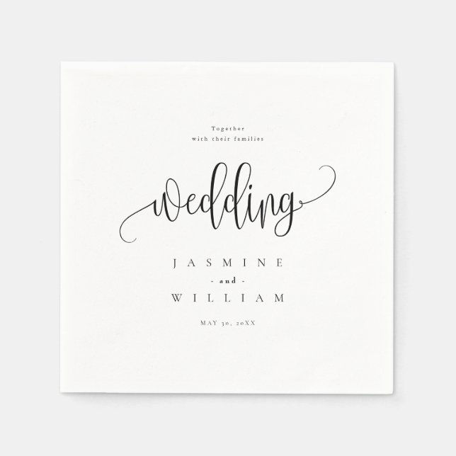  Wedding  Napkin (Front)