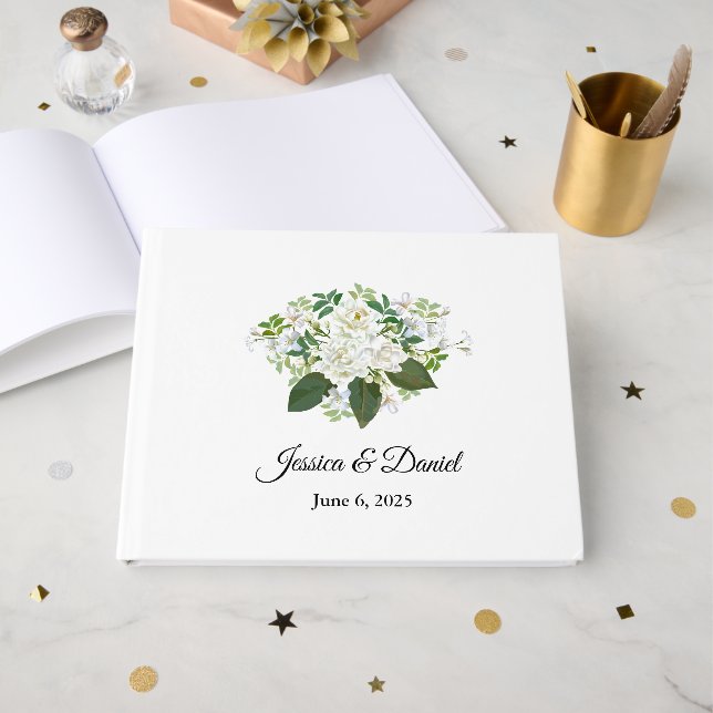 Wedding  Non   Guest Book (Front Open)
