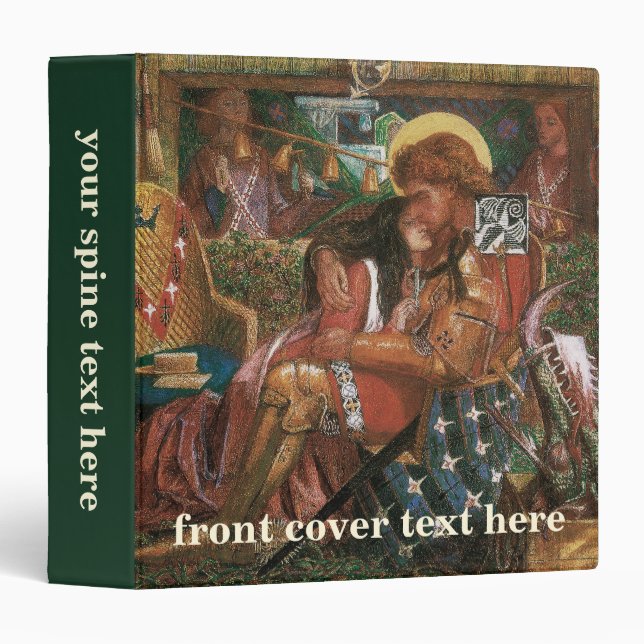 Wedding of St George, Princess Sabra by Rossetti Binder (Front/Spine)