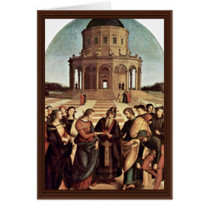 Wedding Of The Virgin By Raffael (Best Quality)