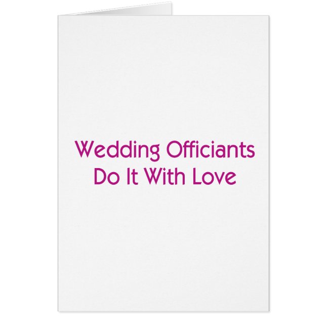 Wedding Officiants (Front)