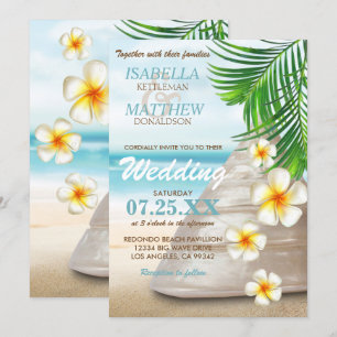 Wedding on the Beach Invitations