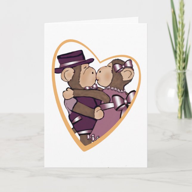 Wedding or Anniversary Greeting Card (Front)