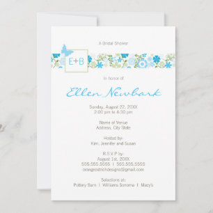 Wedding or Bridal Shower Invitation