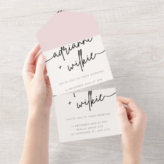 Wedding or invitation card (Tearaway)