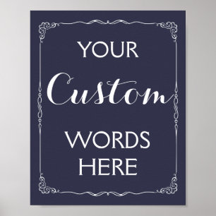 Wedding or Party Sign make your own custom