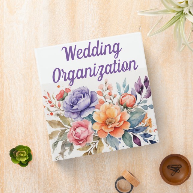 Wedding organization binder (In Situ)