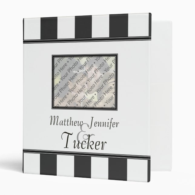 Wedding Organizer Binder and Photo Memory Book (Front/Inside)