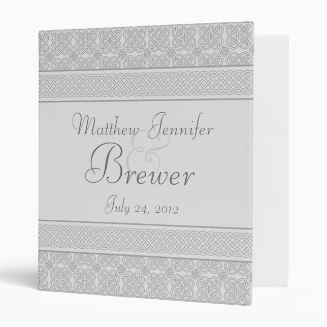 Wedding Organizer, Planning Binder and Memory Book (Front/Inside)