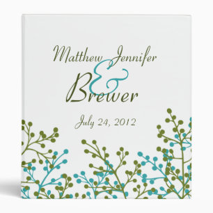 Wedding Organizer, Planning Binder and Memory Book