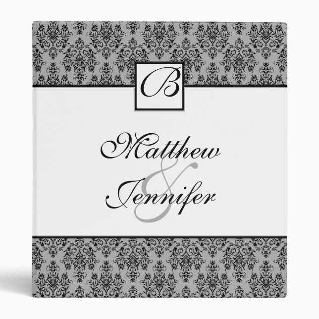 Wedding Organizer, Planning Binder and Memory Book (Front)