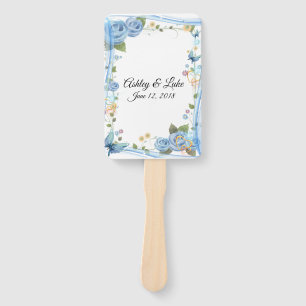 Wedding Paddle Fan