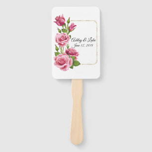 Wedding Paddle Fan