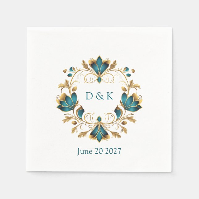 Wedding Paper  Napkin (Front)