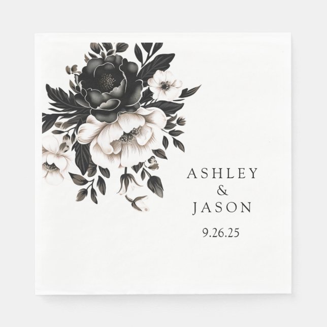 Wedding Paper Napkin (Front)