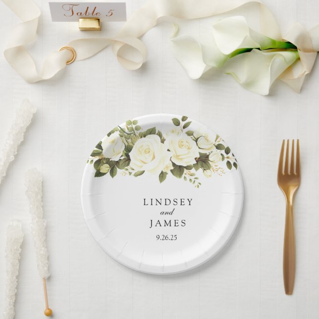 Wedding  paper plate (Wedding)