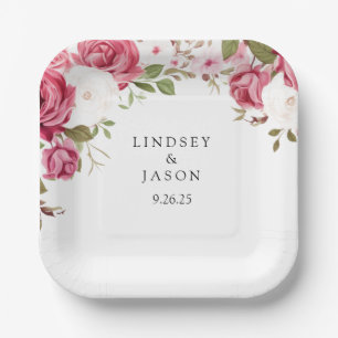 Wedding  paper plate