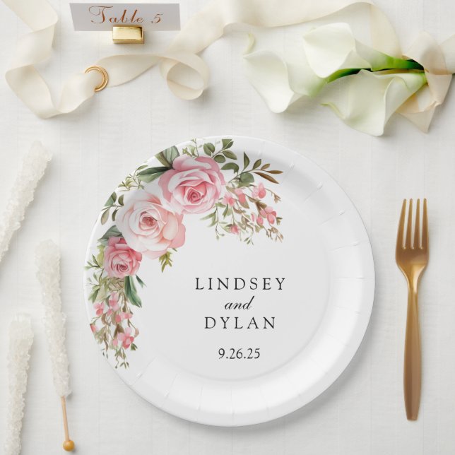 Wedding  paper plate (Wedding)