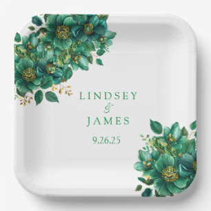 Wedding paper plates