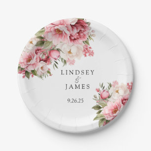 Wedding paper plates
