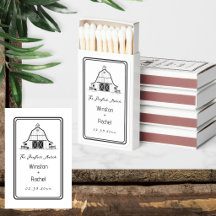Wedding Party Favour Doodles Country Barn