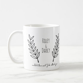 Wedding Party Favours Coffee Mug