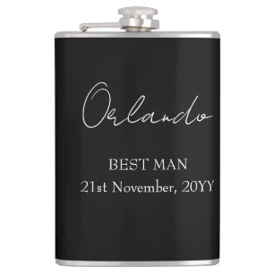 Wedding Party Gifts Best Man Hip Flask