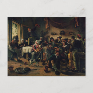 Wedding Party Postcard