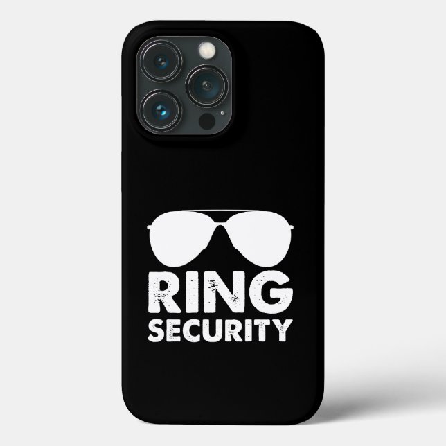 Wedding Party Ring Security Wedding Ring Case-Mate iPhone Case (Back)