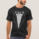Wedding Party Tuxedo Matching Bachelor Party Funny T-Shirt<br><div class="desc">Wedding Party Tuxedo Matching Bachelor Party Funny Groom</div>