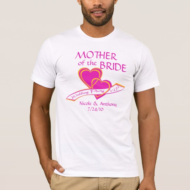 Wedding Party VIP T-Shirt (Front)