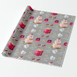 Wedding Pattern Wrapping Paper<br><div class="desc">Wedding Pattern</div>