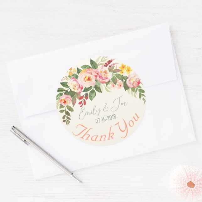 Wedding personalized stickers (Envelope)