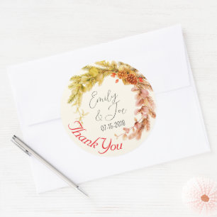 Wedding personalized stickers