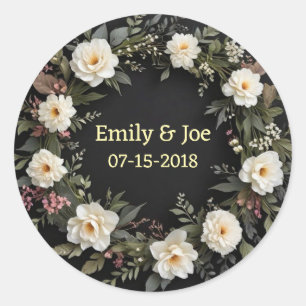 Wedding personalized stickers