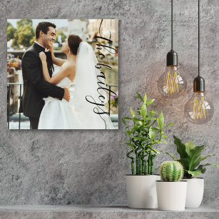 Wedding Photo Acrylic Wall Art