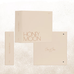 Wedding Photo Album Binder The Honeymoon Beige