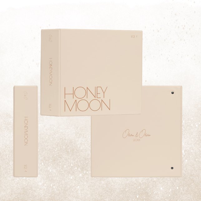 Wedding Photo Album Binder | The Honeymoon | Beige (Creator Uploaded)