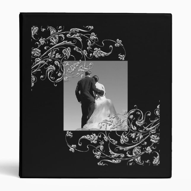 Wedding Photo Album Template Binder (Front)