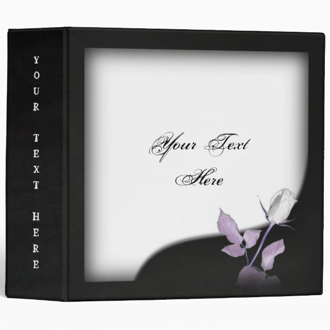 Wedding Photo Avery Binder (Front/Spine)