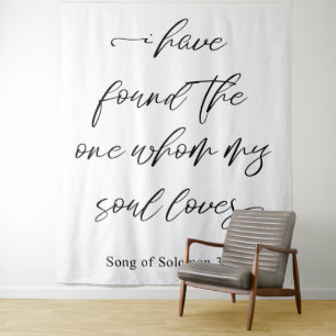 Wedding Photo Backdrop I Have Found The One Tapestry