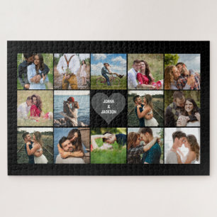 Wedding Photo Collage Jigsaw Puzzle